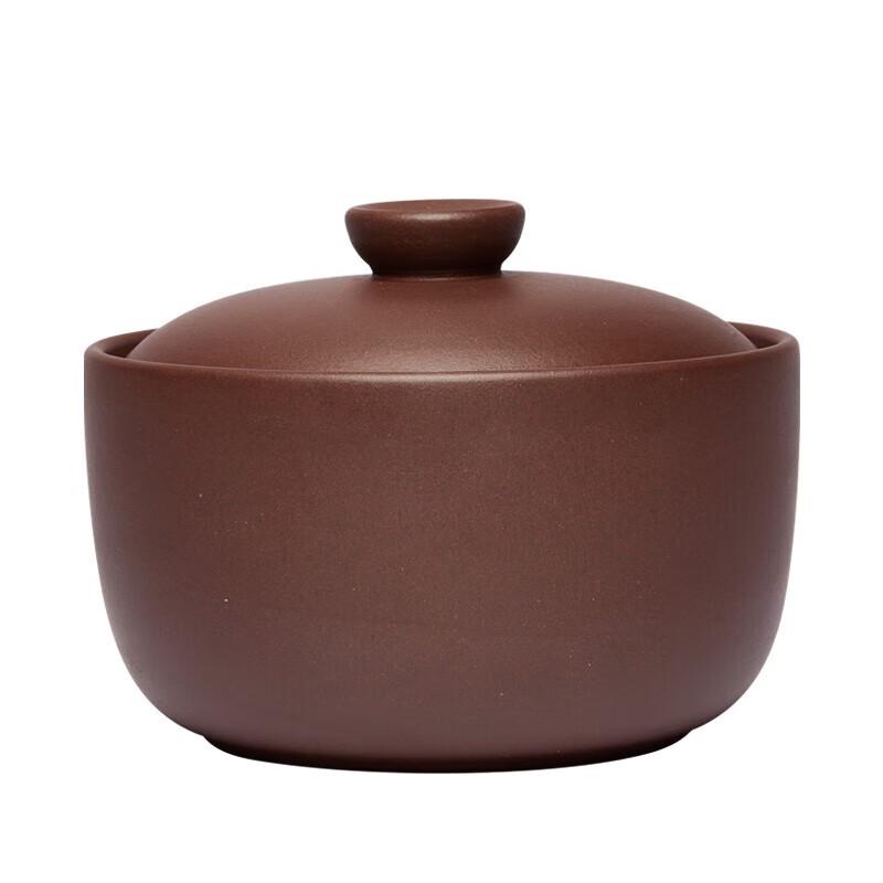 Zisha Handmade Cylindrical Tea Caddy