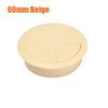 1-10Pcs 60mm 80mm Computer Desk, Book Desktop Decoration Circle Wire Hole Cover Sealing Cover