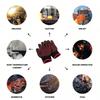 1 Pair Non-Slip Silicone BBQ Gloves for Kitchen Grill Camping and Cookware Heat Resistant Oven Gloves Cut Resistant