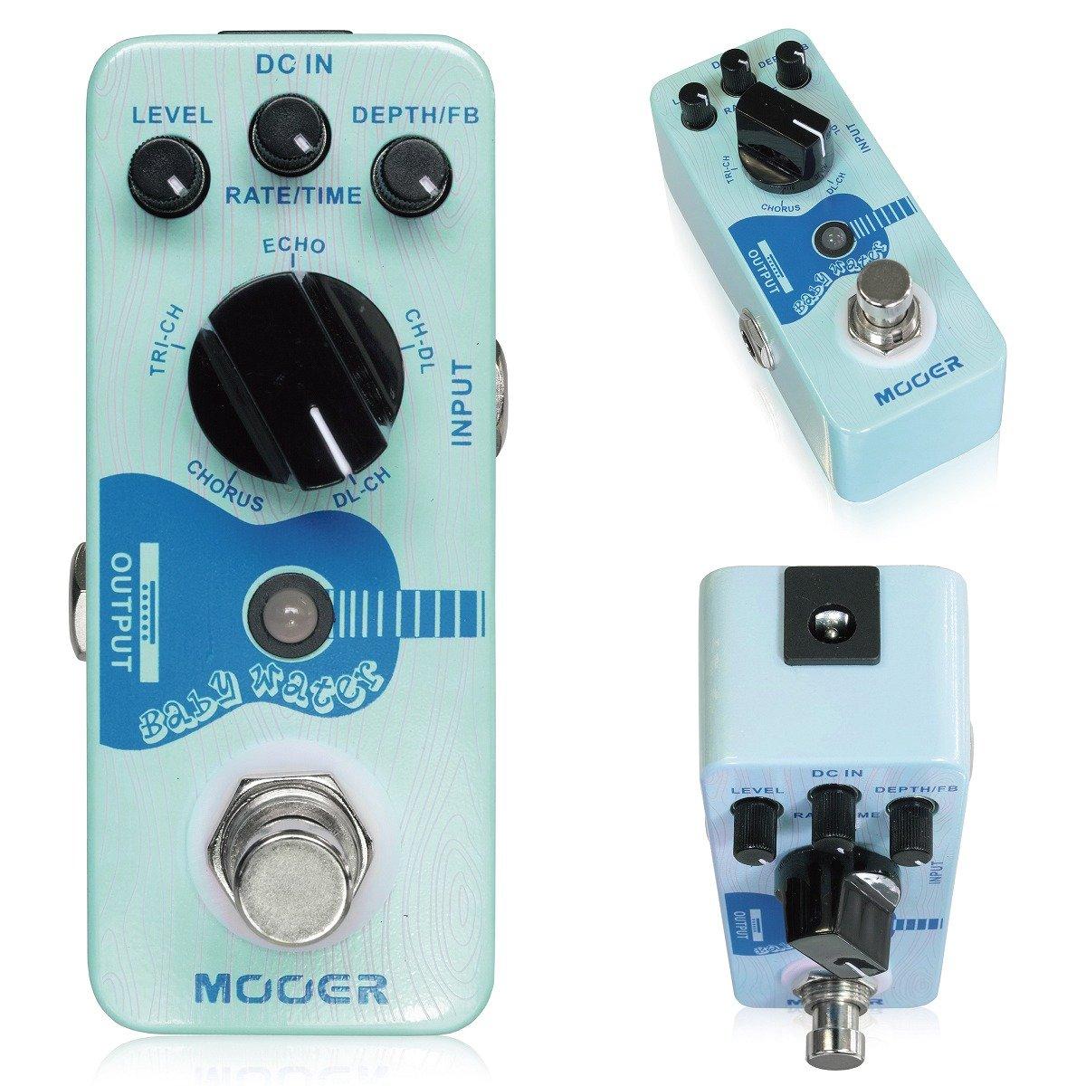 

Mooer Baby Water Акустический Хорус Дилей Гитарный Эффектор