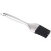 Basting Brush, Grilling BBQ Baking, Pastry and Oil, 8 Inch Stainless Steel Handle Brushes with Back Up Silicone Brush Heads for Kitchen Cooking &