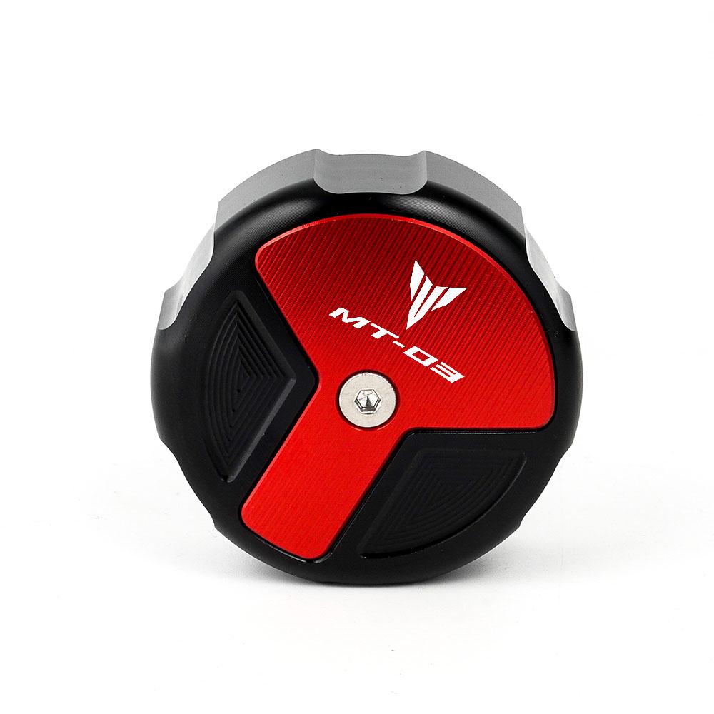 For YAMAHA MT03 MT 03 MT25 MT-25 2015- Rear Brake Reservoir Cylinder Cover Motorcycle Oil Fluid Cap