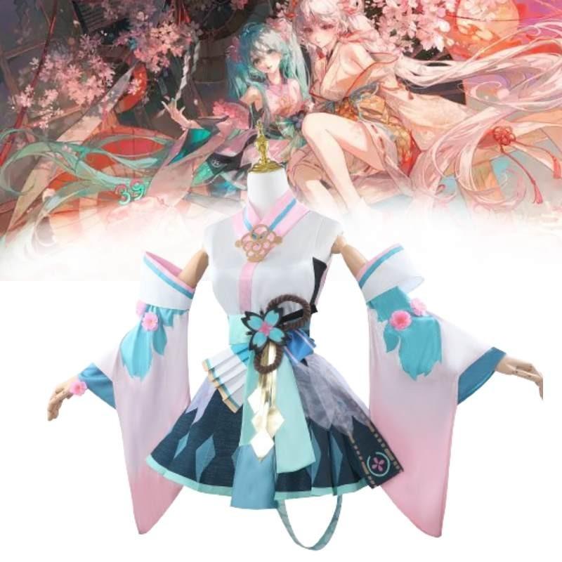 Vocaloid Hatsune Miku Cosplay Costume Yin Yang Master Awakening Pre-cosplay Sweet Style
