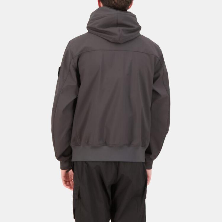 STONE ISLAND Logo Patch Hooded Jacket K1S154100090S0A22-V0065