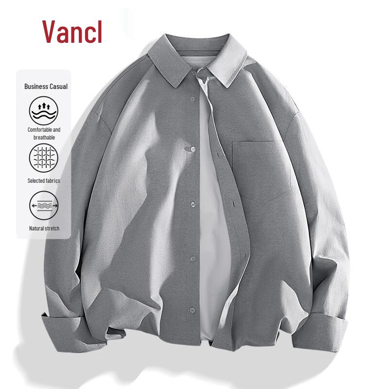 

VANCL Men s Long Sleeve Oxford Shirt 3XL