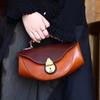 Luxury Handbag Vintage Buckle Shoulder Bag Fashi Saddle Bag Horiztal Square Wallet High-end Commuter Versatile Crossbody Bag