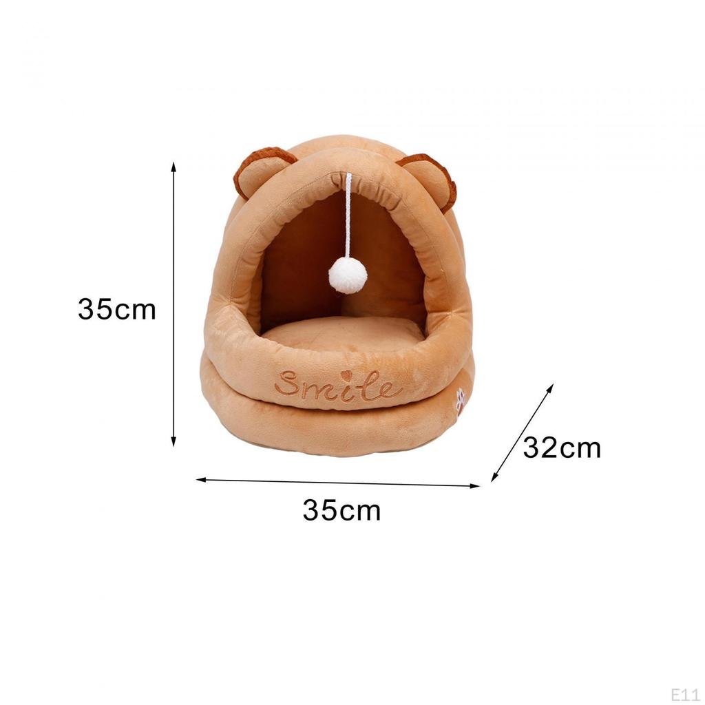 Cozy for Indoor Cats - Soft and Warm Cat Bed House
