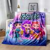 K-pop Demon Hunters Blanket Comfortable Suitable for Office Sofa Couch for All Occasions Modern Style Best Holiday Gift for Friends Family