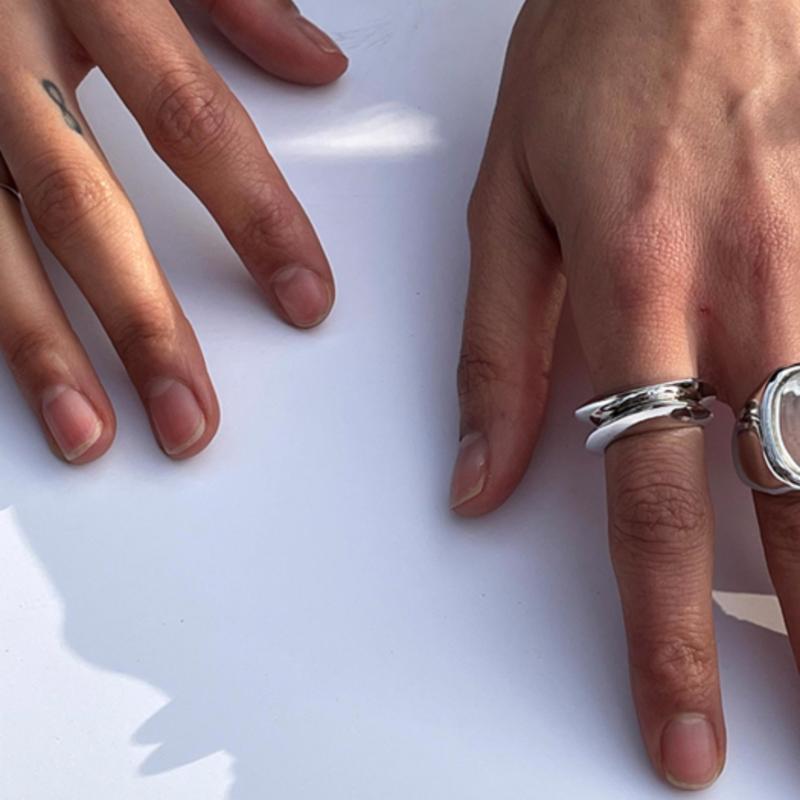 

1064STUDIO Scent of Memory 24R (1+1 set ring) SILVER