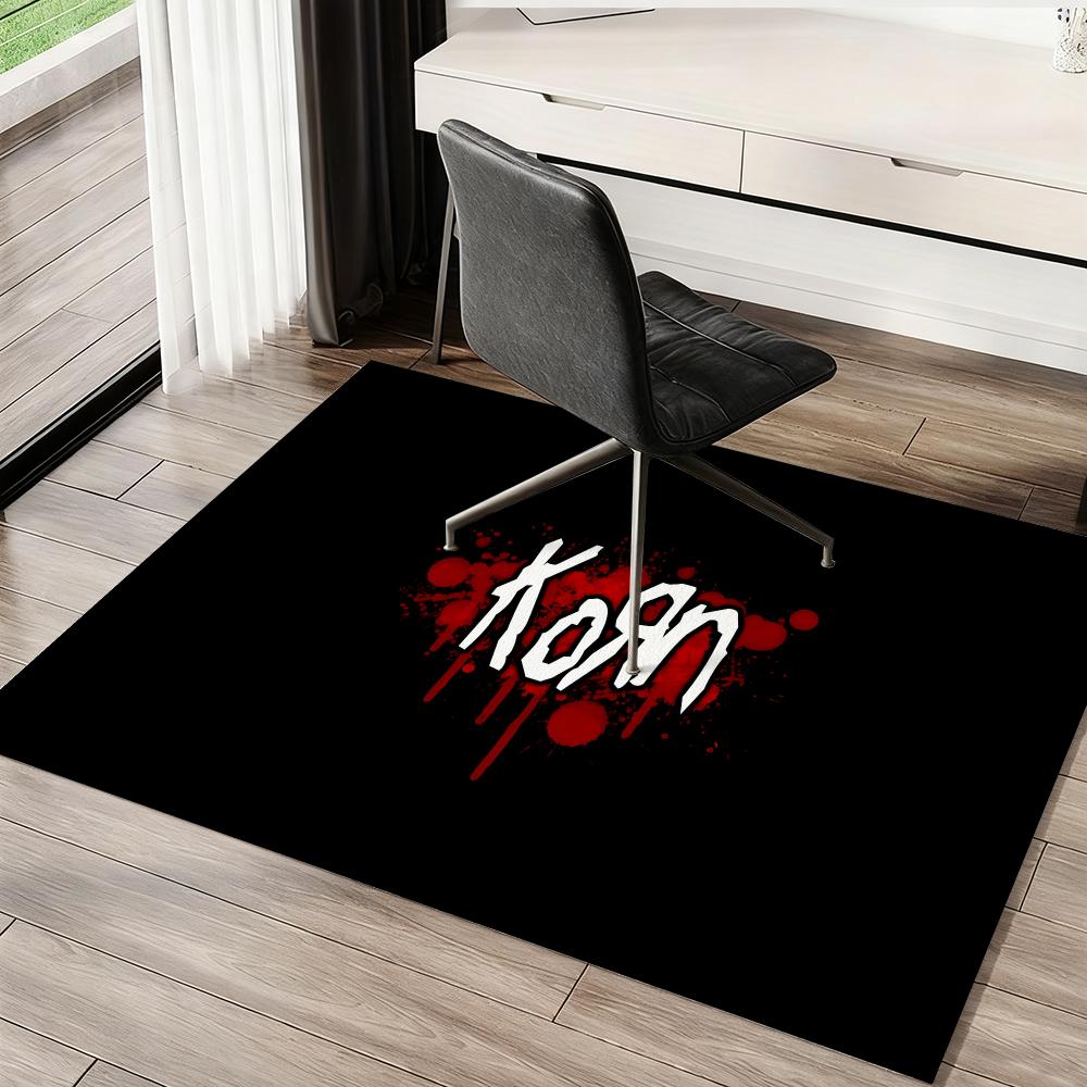 Rock Music Floor Mat Soft Thickened Absorbent Non-Slip Bedroom Living Room Door Mat Home Decor Flannel Rugs
