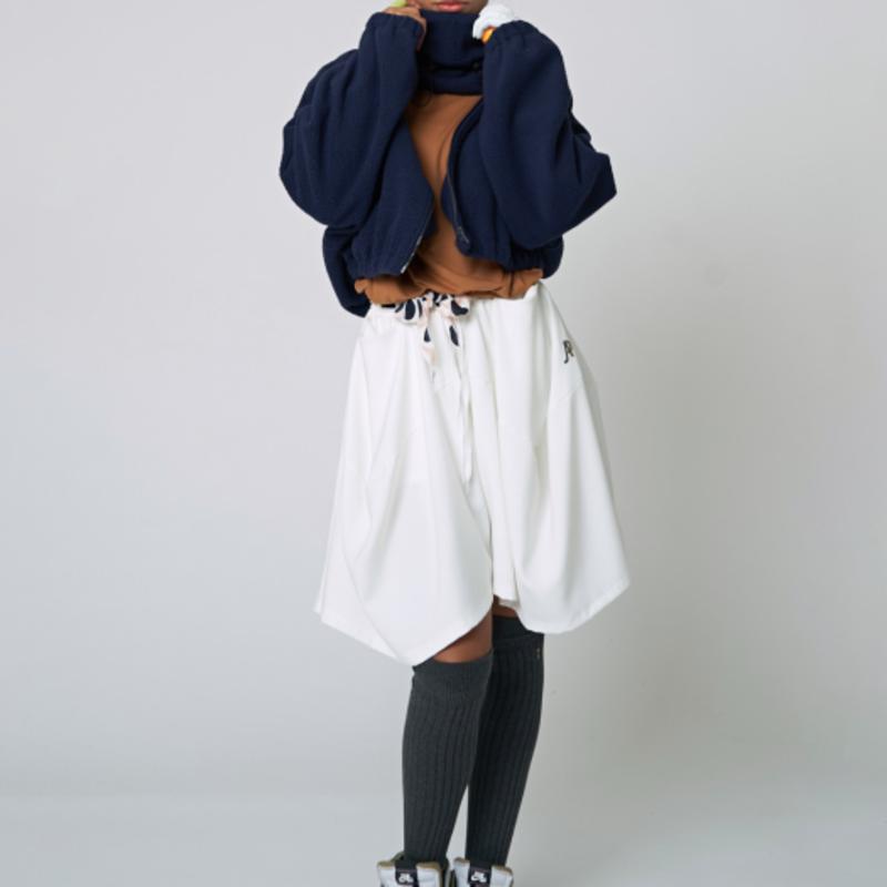 ATHPLATFORM AW22AS02 Over Knee Socks_Melange Gray