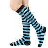 Women's Pinstripe Calf-high And Knee-high Socks