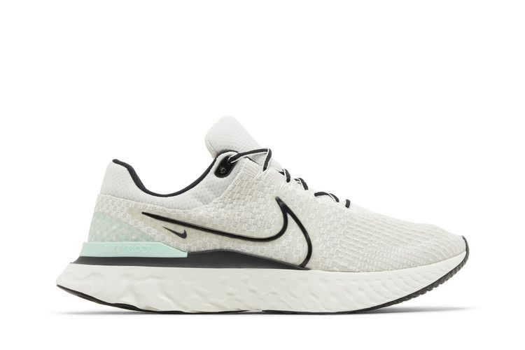 Nike React Infinity Run Flyknit 3 Nero Fantasma Menta