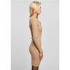 Robe maille côtelée croisée femme Urban Classics - beige - S