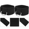 1 Pair Fitness Ankle Straps d ring Ankle Cuffs for Gym Training