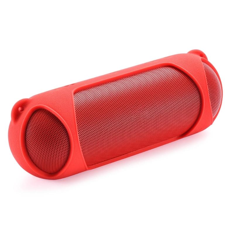 Portable Loudspeaker Silicone Case Protective Cover Skin for Dustproof and Shockproof Sleeve with Strap belt