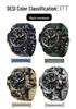 Sanda Camouflage Military Student Sports Watch - Luminous, Waterproof, Multifunctional Electronic Watch
