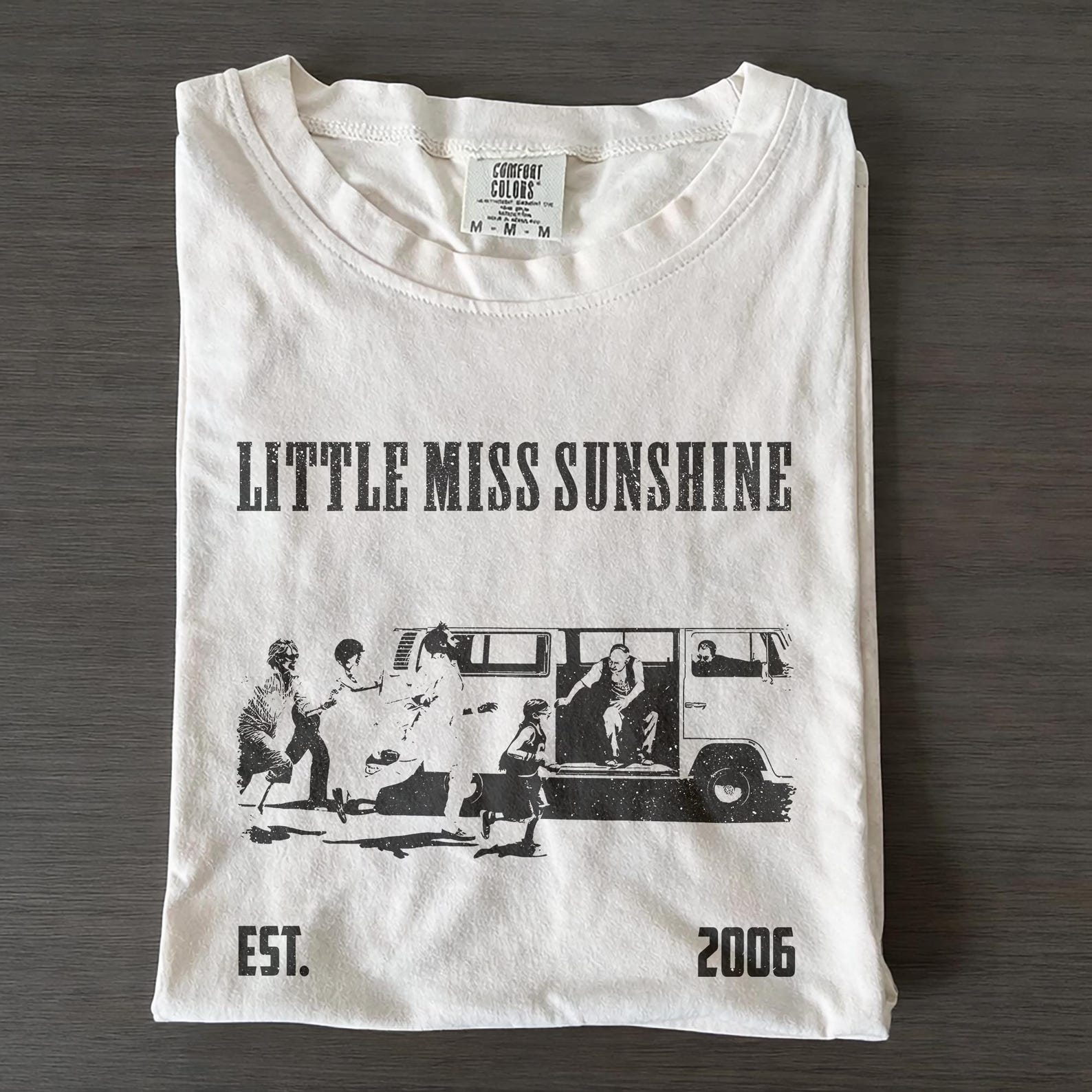 Little Miss Sunshine Movie Shirt, Comfort Colors Vintage Film Tee 4XL