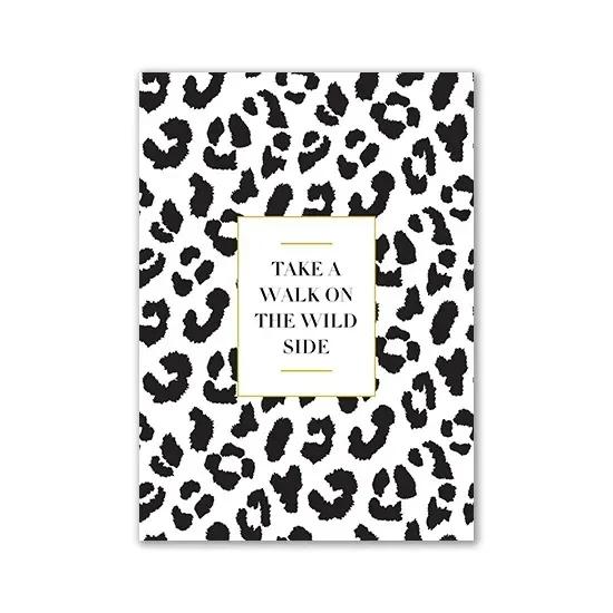 Fashion Black And White Sexy Poster Flower Women Motivational Text Minimalist Canvas Painting for Living Room Modern Home Decor