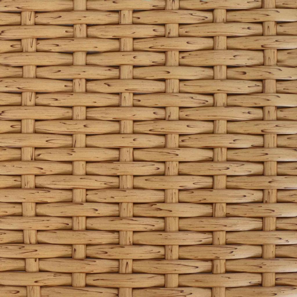 Garden Table Natural 100 x 55 x 37 cm PE Rattan and Glass