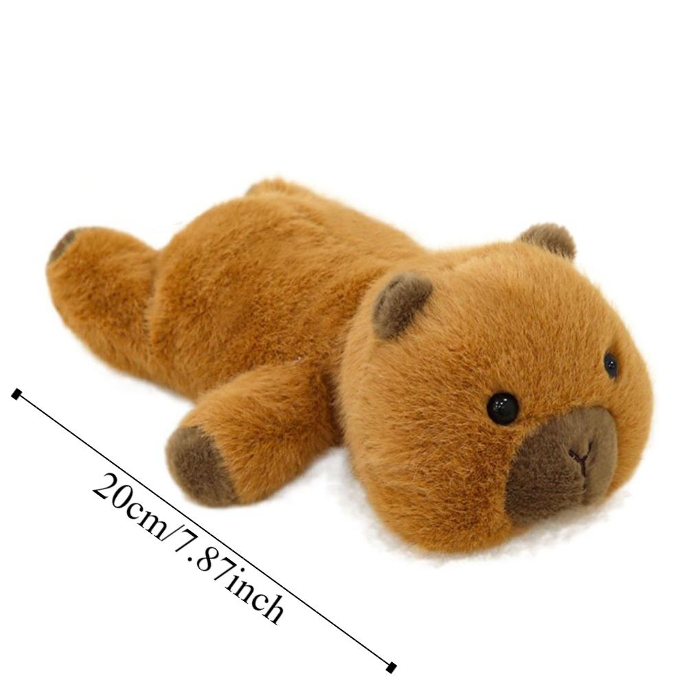 Penguin Simulation Animal Toy Lying Posture Stuffed Capybara Doll Children Toys