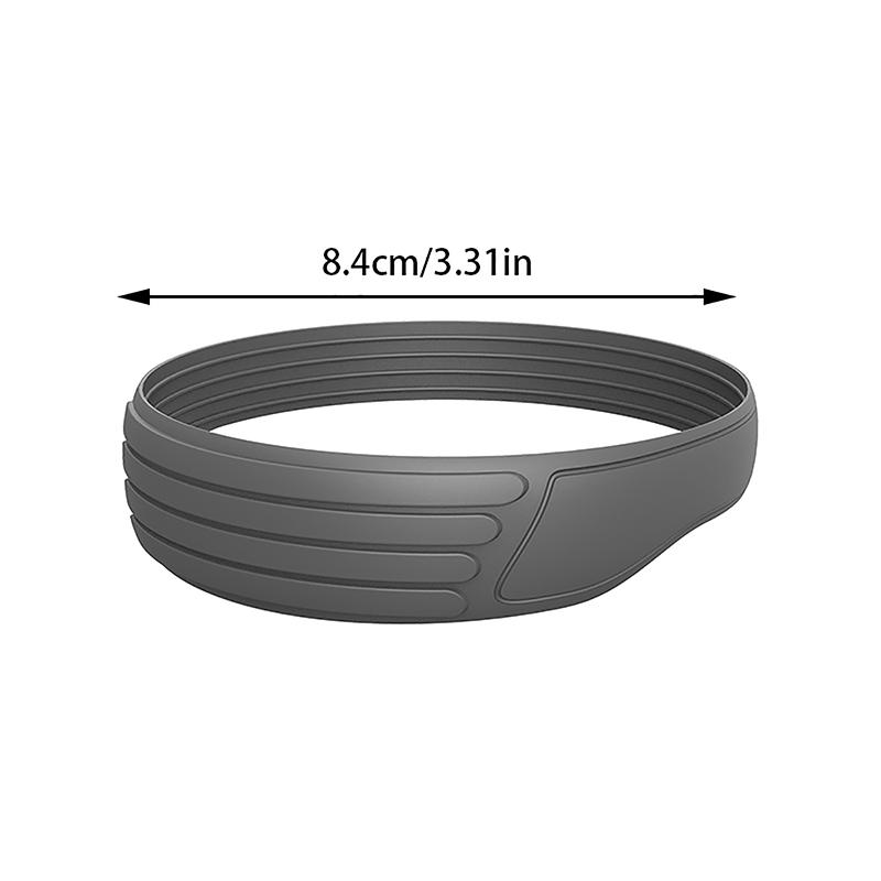 1 Pair Patella Tendon Knee Strap for Pain Relief Basketball Stabilizer Brace Silicone Band Elasticity Fixed Patellar Ring