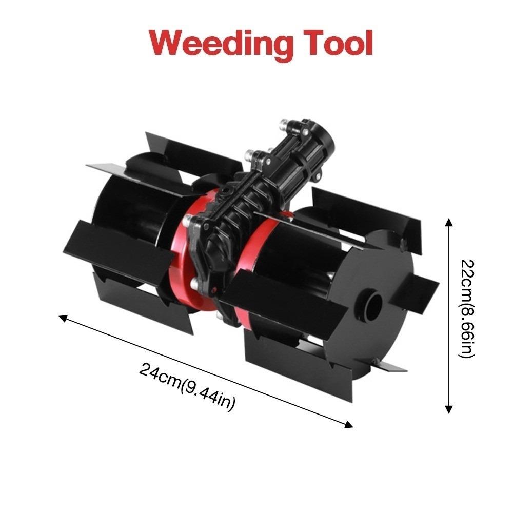 

Universal Multifunctional Mower Wheel Manganese Steel Grass Trimmer Weeding Wheel Loosening Wheel for Garden Farm