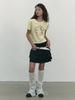 Ribbon Summer Leg Warmers [White]