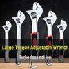Multifunctional Universal Large Opening Adjustable Wrench - 6" & 8