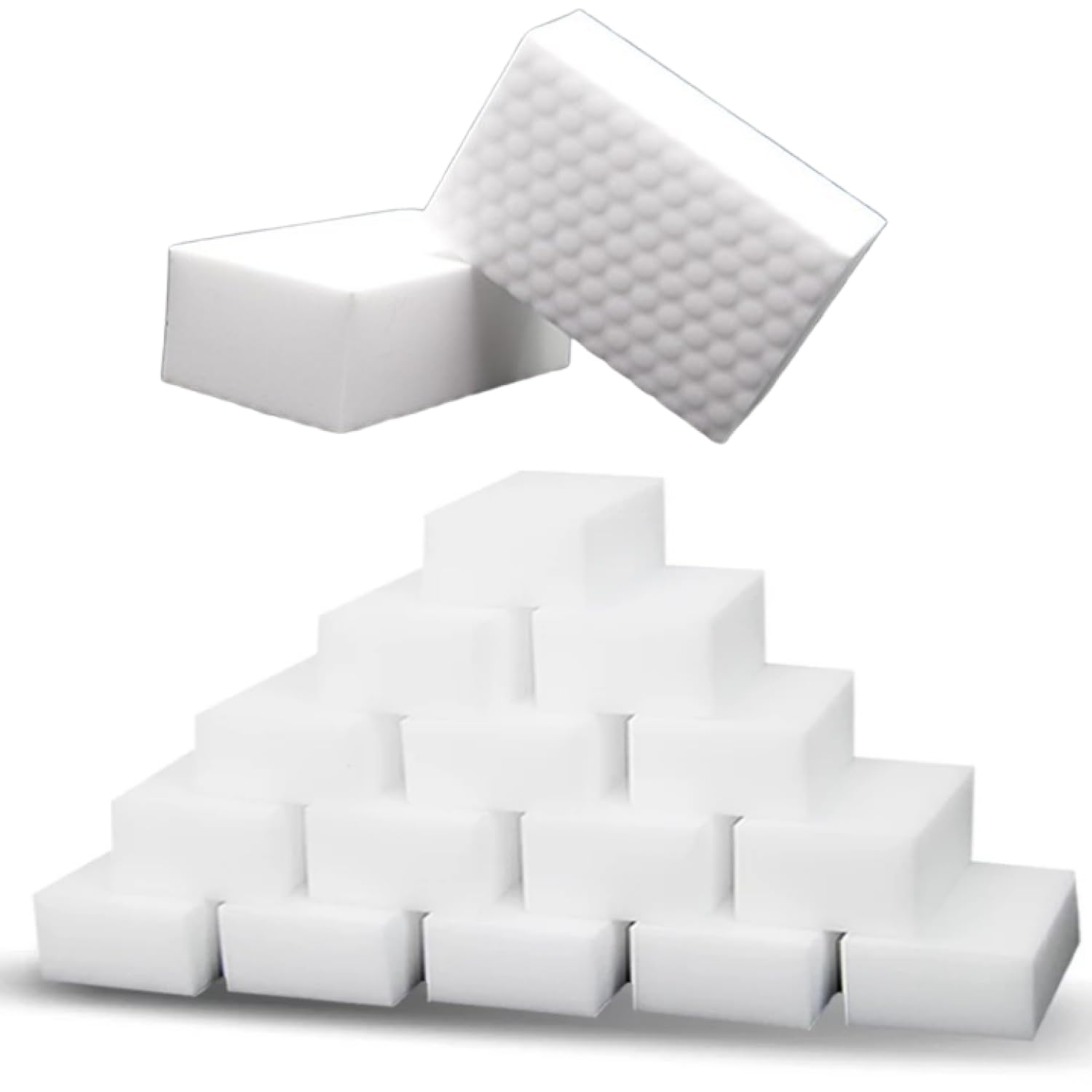 

Crystal Craft Melamine Disposable Sponges for Car Remove Dirt with Just Large Set of for Commercial Use Sponges, Washes, Water, Capacity, 20, белый