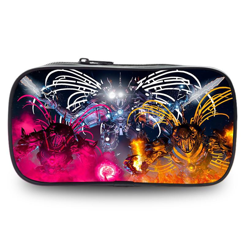 Tv Trendy Titan Character Print Pencil Holder Roomy Polyester Case For Ages All