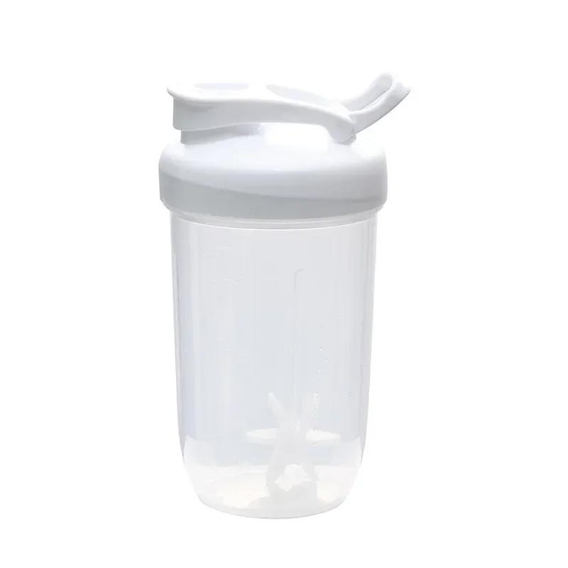 Shaking Cup 400ml Protein Powder Shaker Bottle Leak Proof Water Bottle for Gym Outdoor Fitness Training Sport Mixing Cup 400ML