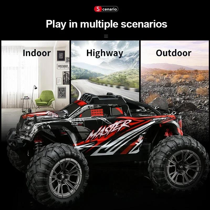 KF11 Rc 4WD Car RTR Brushless Off-Road Remote Control Vehicle High Speed Racing Truck Climbing Toy Toys for Children Adults Gift
