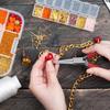 Handy and Practical Jewelry Pliers with Double Spring for Artistic Projects