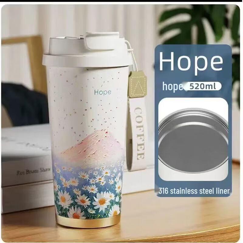 Carbotton 316 Stainless Steel Dual-Drink Insulated Tumbler