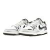 Nike Dunk Abrasion Resistant Abrasion Resistant Low Top Skateboard Shoes Men's White Gray HF5441-111(Team266-)