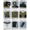 18296 Standard Rain Suit Olive S [Marukyu] PA-01