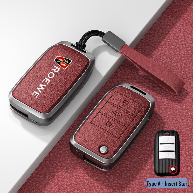 Fit for Roewe RX5 16-20, i6, RX8, RX3, EI5 Metal Key Cover