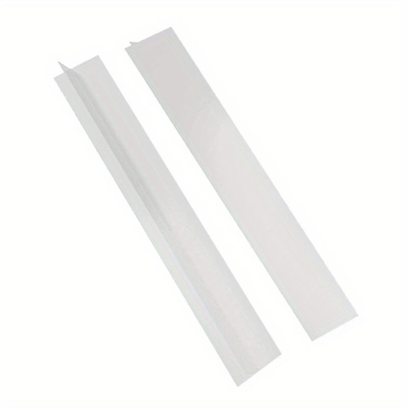 

2 шт. Силиконовые накладки на зазор между плитой и столешницей Силиконовый кухонный заполнитель зазора Термостойкий силиконовый заполнитель зазора между плитой и столешницей белый