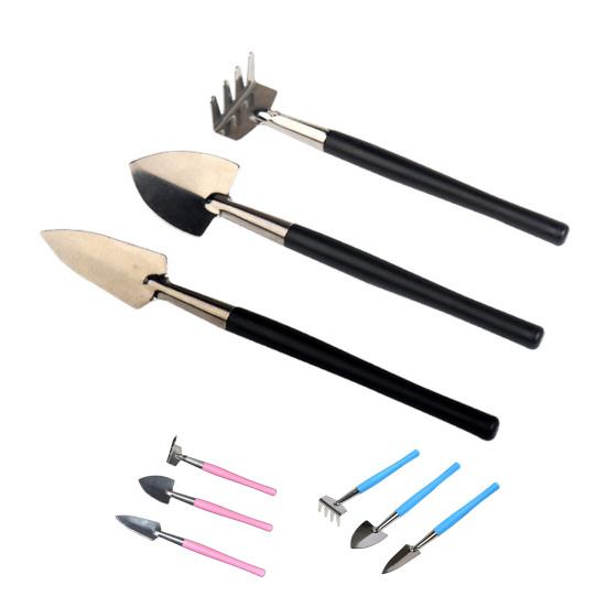 3 Stück Praktisches Hocheffizientes Kompaktes Pflanzspaten-Set Mini Gartenpflanzenwerkzeug Gartengeräte