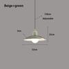 Mid-style Nordic Color Macron Cining Room Bedroom Lighting Chandelier Simple Modern Bauhaus Dining Table Chandelier Study Lamp
