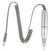 Nail Drill Handle, Electric Nail Drill Machine Replacement Handle, 0‑35000RPM Adjustable Rotating Speed, Electric Nail Grinder Polisher Kit,