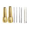 Sewing Awl Tapers Hook Canvas Craft Needle Changeable Hand Stitch Wear-resistant Multipurpose Hollow Repair Crochet Sole Pin