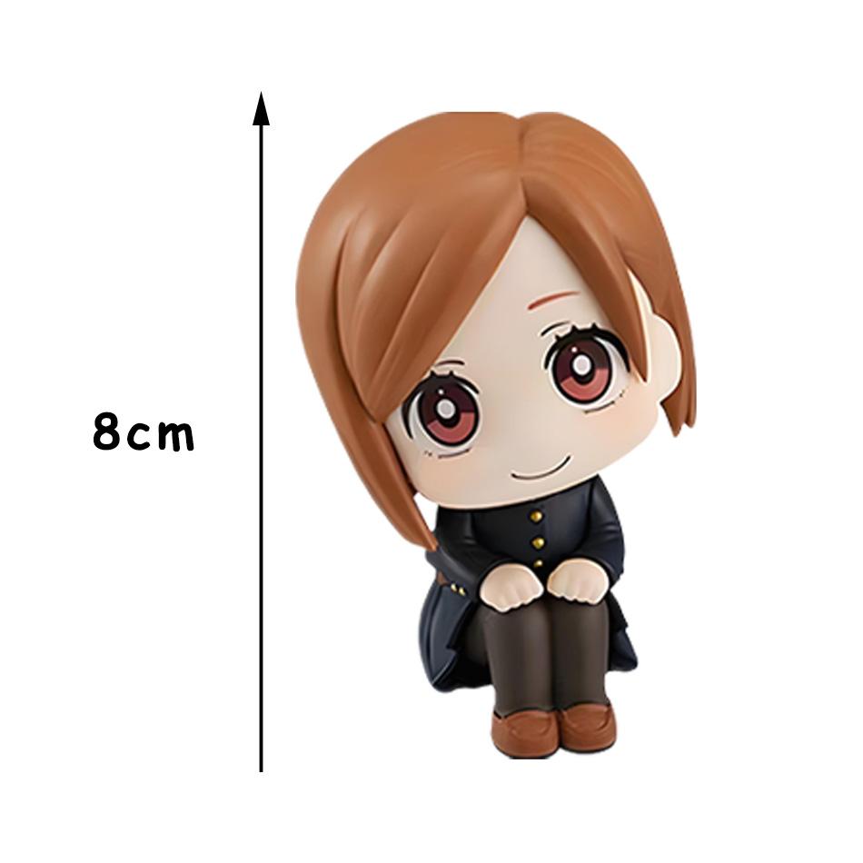 7-9cm Anime Jujutsu Kaisen Figure Itadori Yuji Gojo Satori Fushiguro Megumi Kugisaki Kawaii Toy Car Decoration PVC Model Gift
