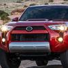 Matte Black Overlay Front Center Grill Cover Trim ert Bezel For 4Runner 20-23