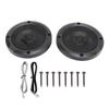 1 Pair 5in Car Stereo Speaker Universal Dome Tweeter 4 Ohm  Loudspeakers for Automobile Audio System