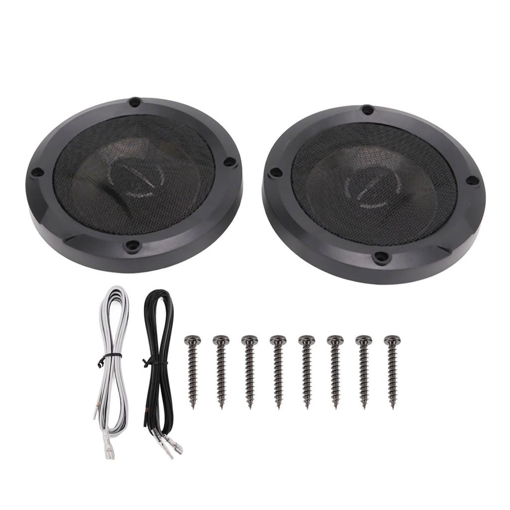 1 Pair 5in Car Stereo Speaker Universal Dome Tweeter 4 Ohm  Loudspeakers for Automobile Audio System