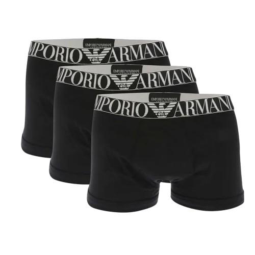 Emporio Armani Mens Eagle Logo Boxer Shorts (Pack of 3)