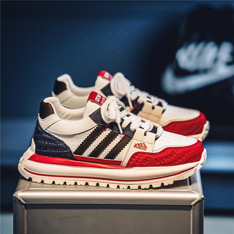 

Мужская обувь 2025 весна новая тенденция универсальная повседневная спортивная молодежная платформа износостойкая мужская популярная обувь папы 39