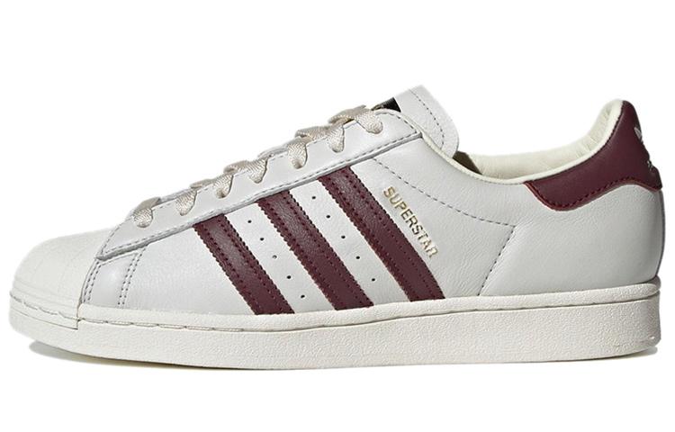 Adidas Superstar  Off White Maroon  H68187 36⅔